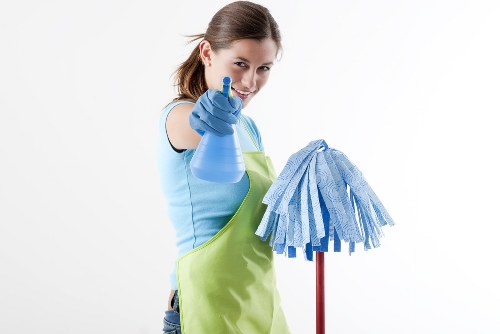 Carpet cleaning equipment and service setup