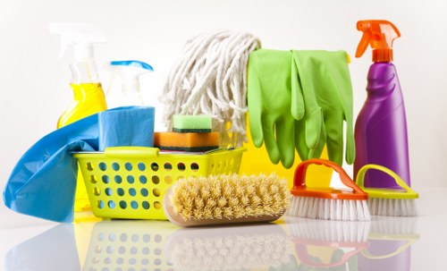 Professional carpets cleaner in SW17 treating a living room carpet